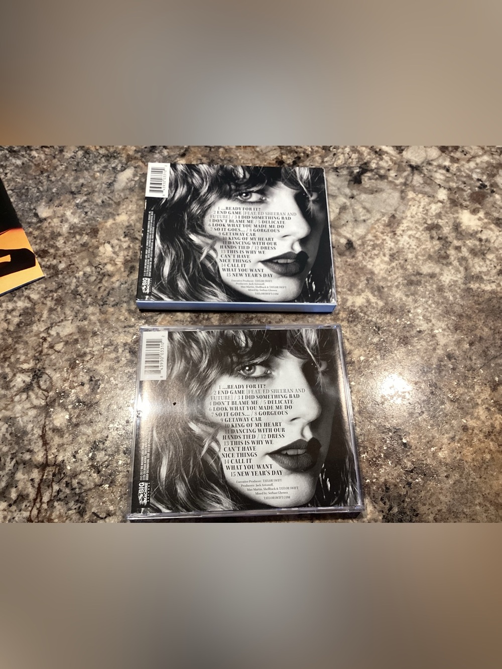 Taylor Swift Reputation CD Double Sided Poster 2017 Big Machine Label - Picture 7 of 7